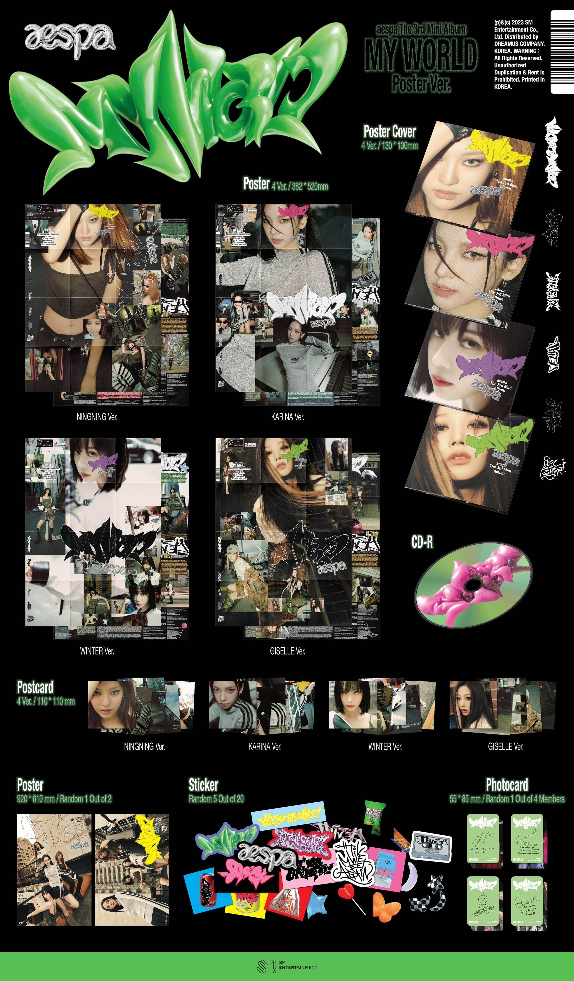 aespa • My World (Member Versions)
