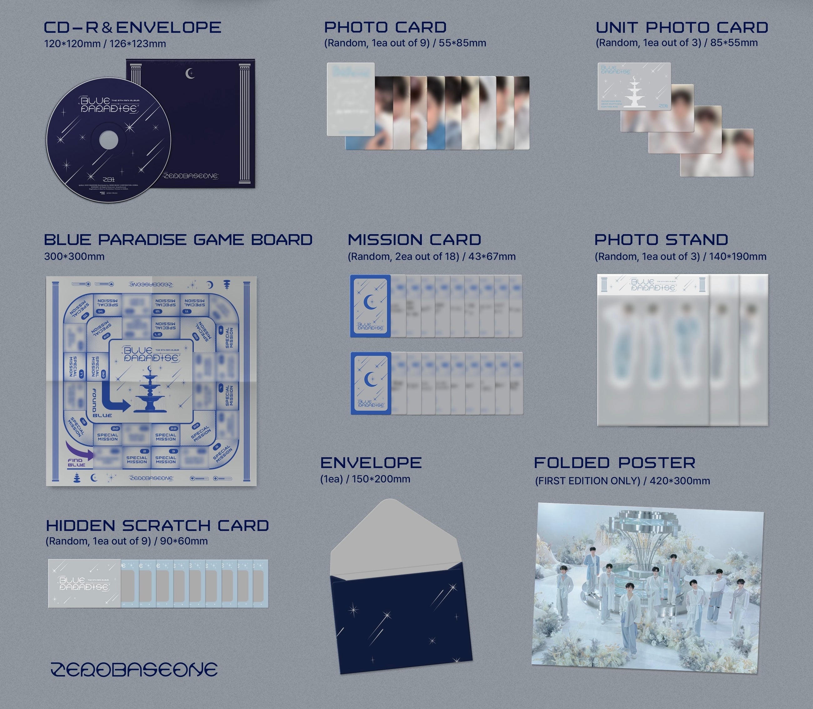 ZEROBASEONE • Blue Paradise