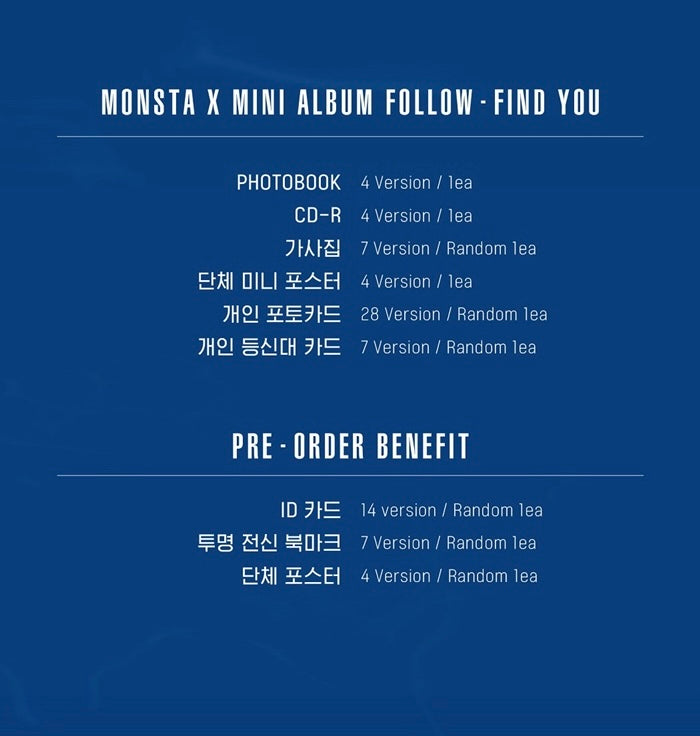 MONSTA X • Follow: Find You