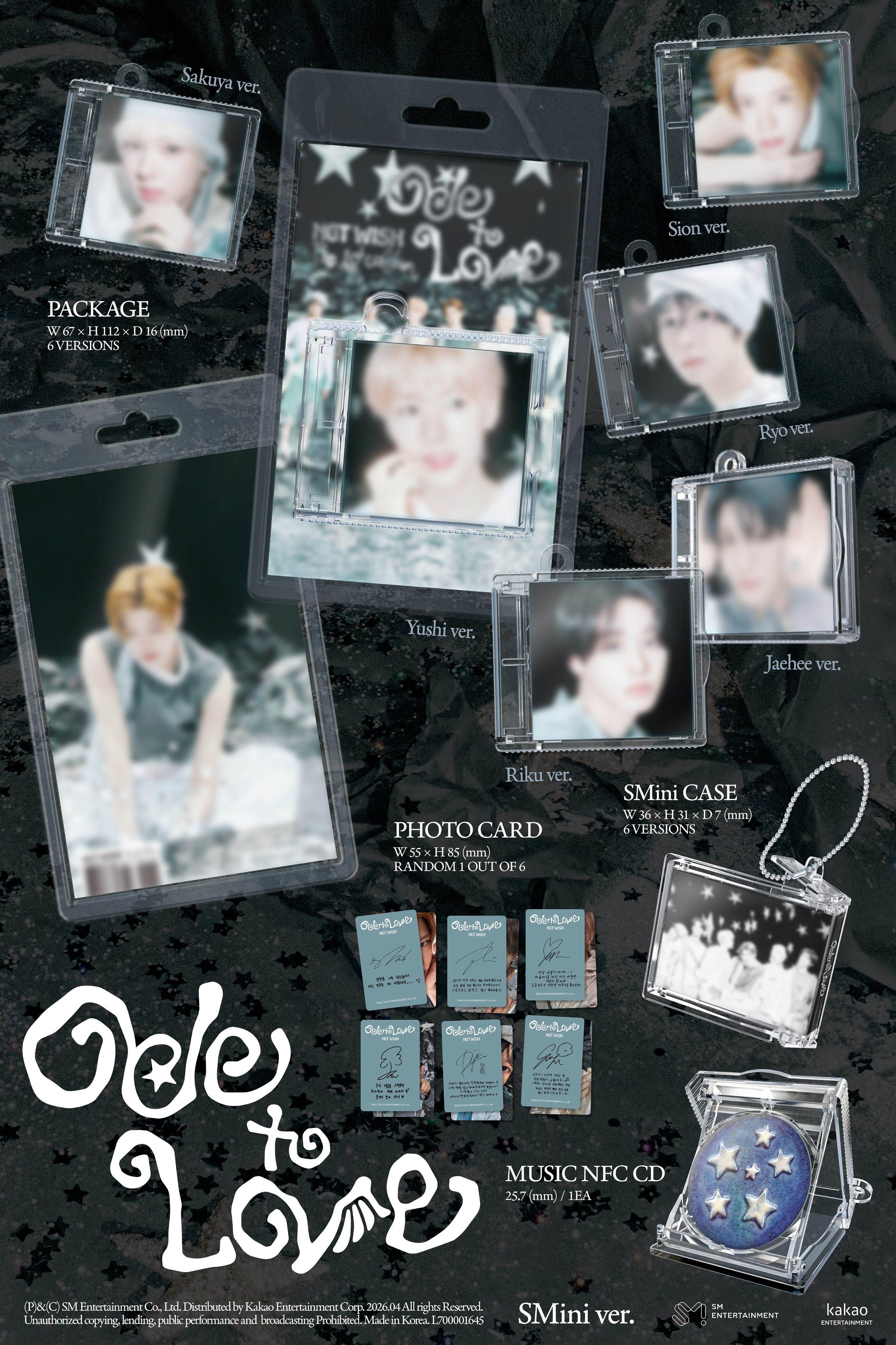 NCT WISH • Ode to Love (Jewel / SMini)