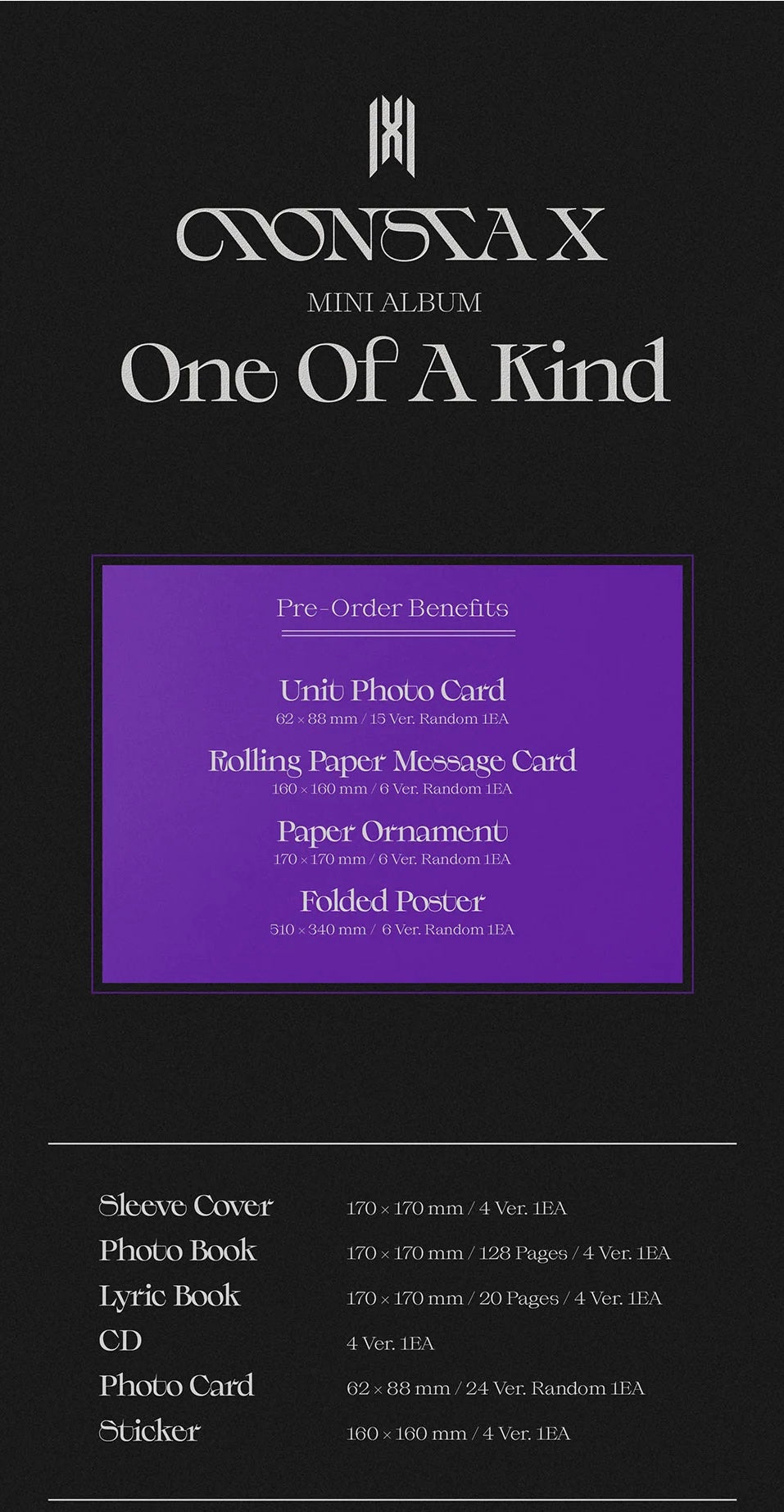 MONSTA X • One of a Kind