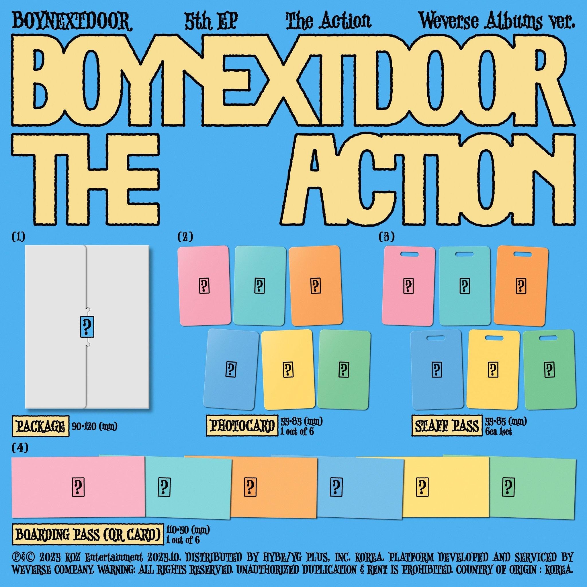 BOYNEXTDOOR • THE ACTION