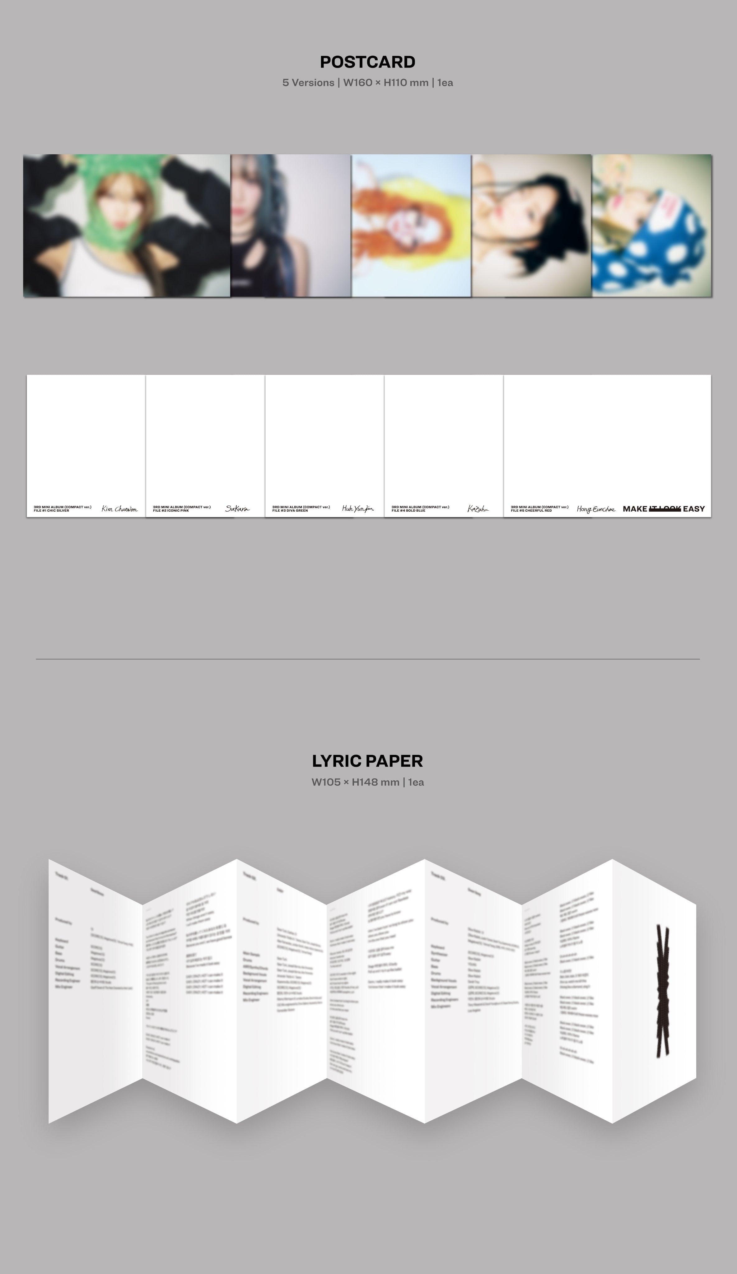 LE SSERAFIM • EASY