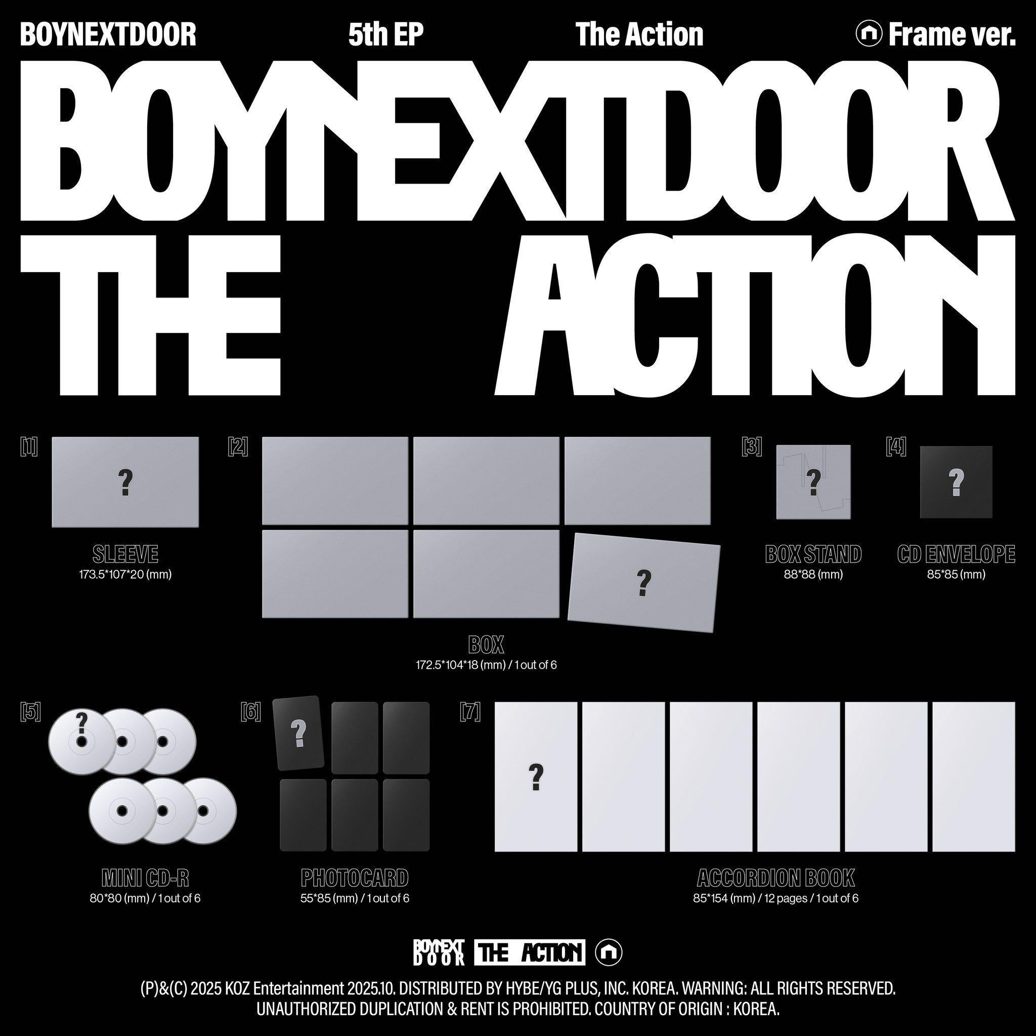 BOYNEXTDOOR • THE ACTION