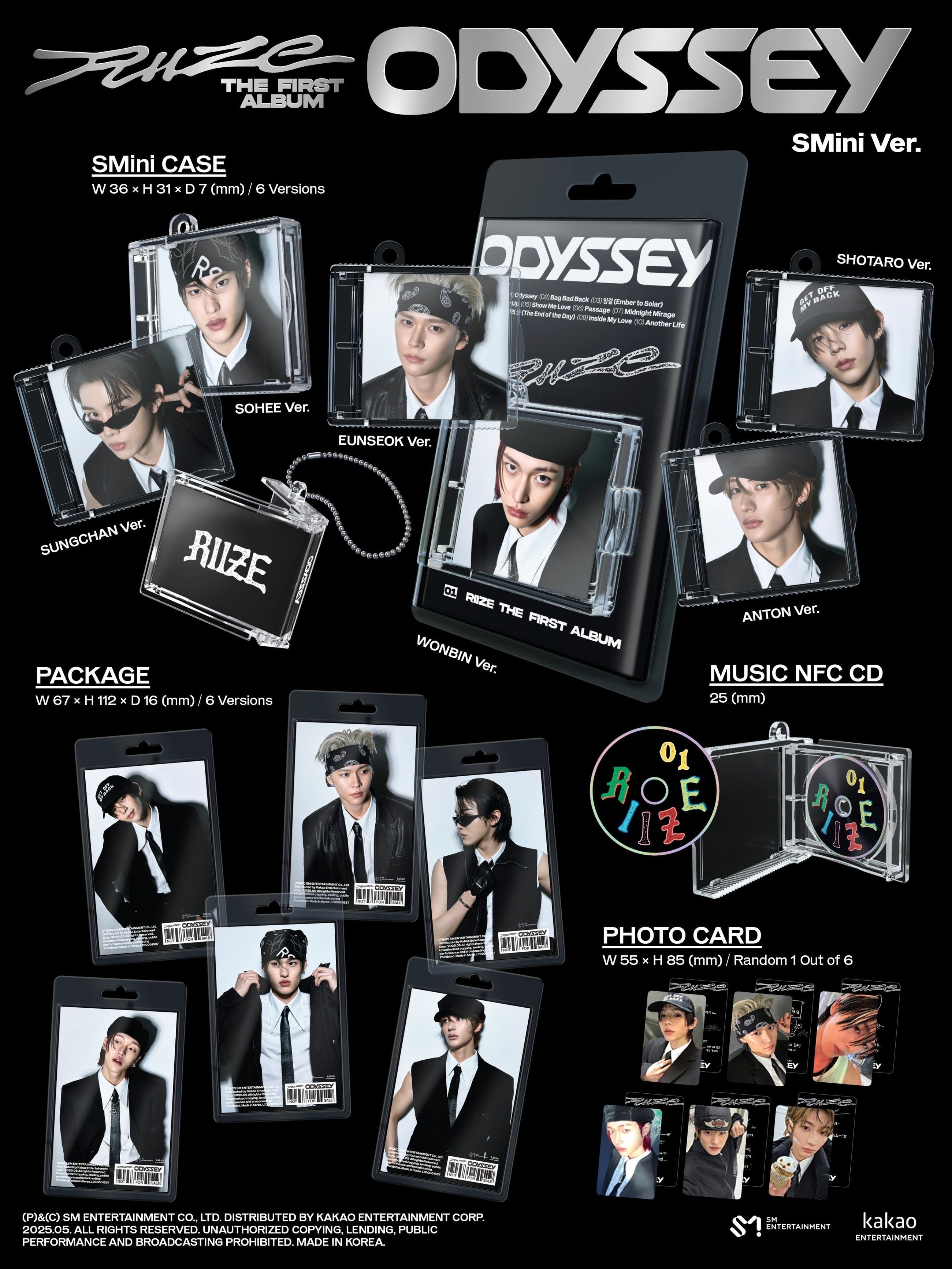 RIIZE • ODYSSEY (Member Versions)