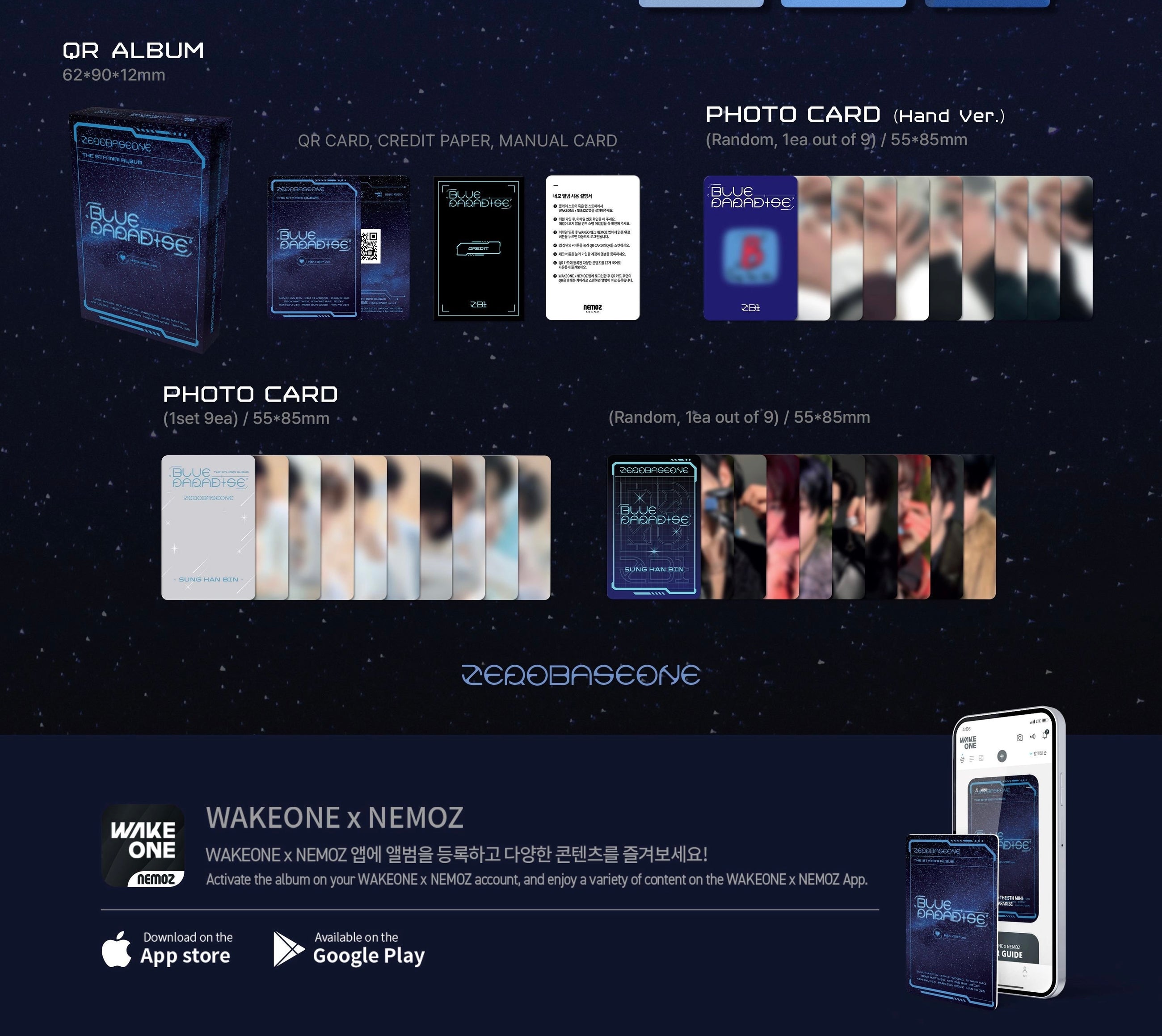 ZEROBASEONE • Blue Paradise