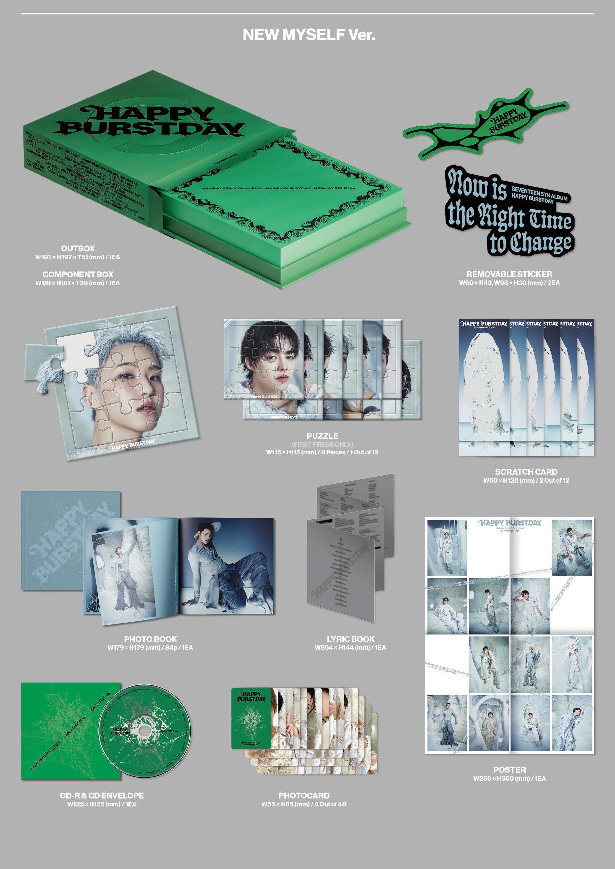 SEVENTEEN • HAPPY BURSTDAY