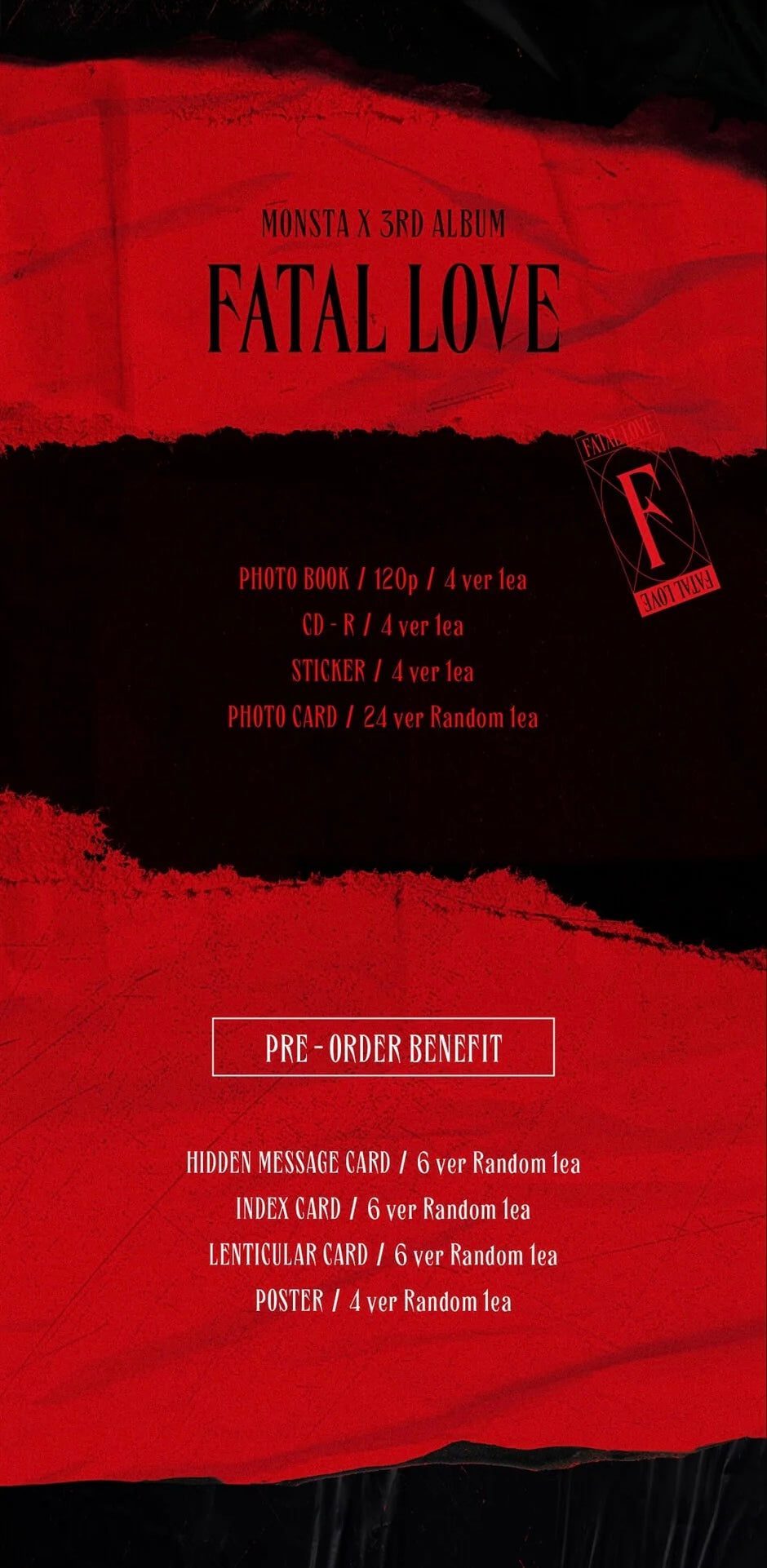 MONSTA X • Fatal Love