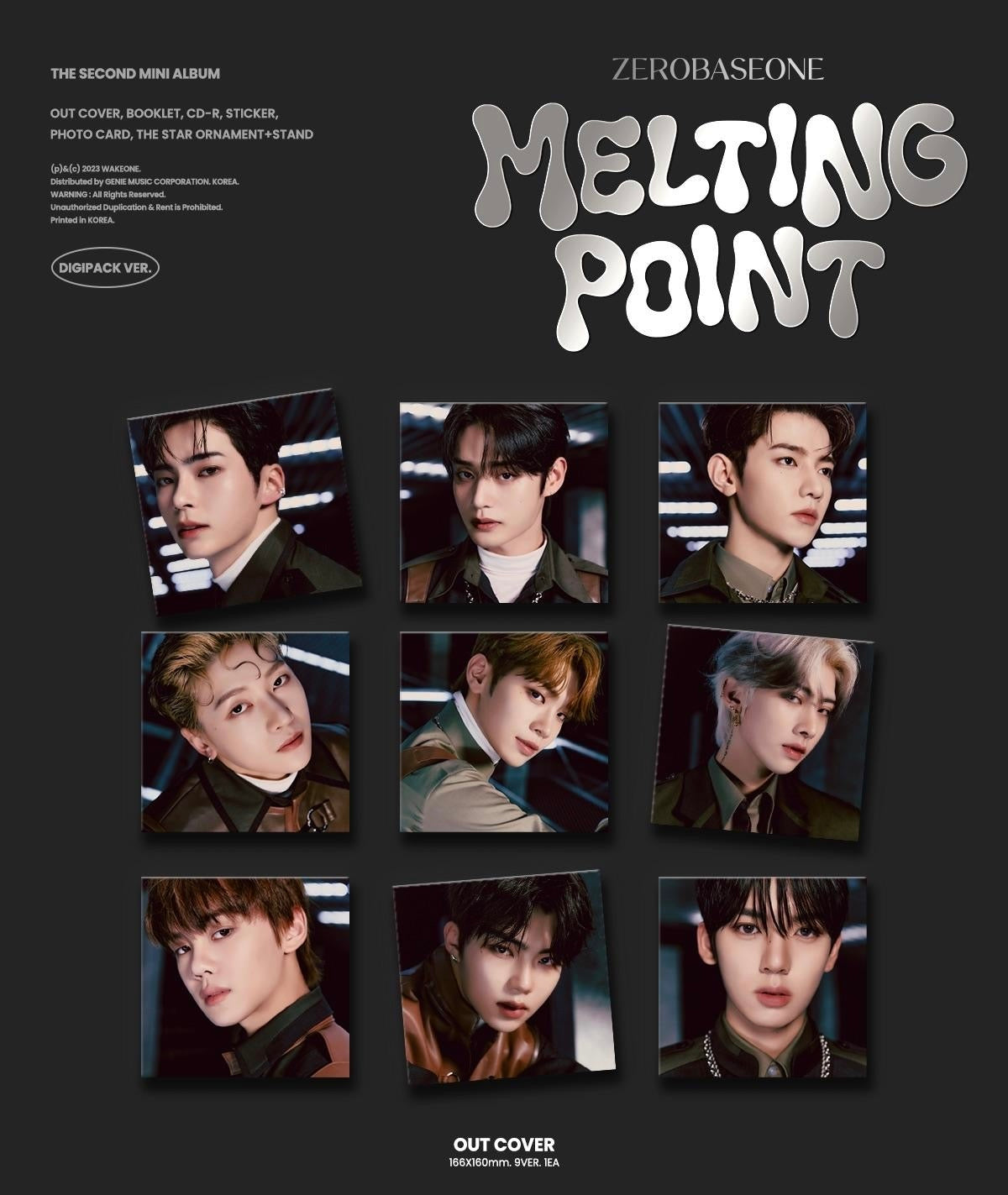 ZEROBASEONE - Melting Point (Digipack Ver.)