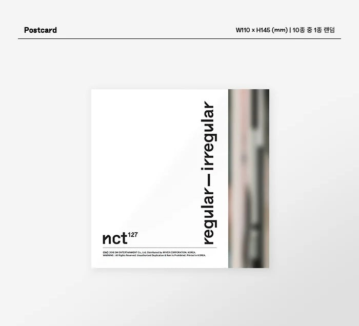 NCT 127 • NCT #127 Regular-Irregular