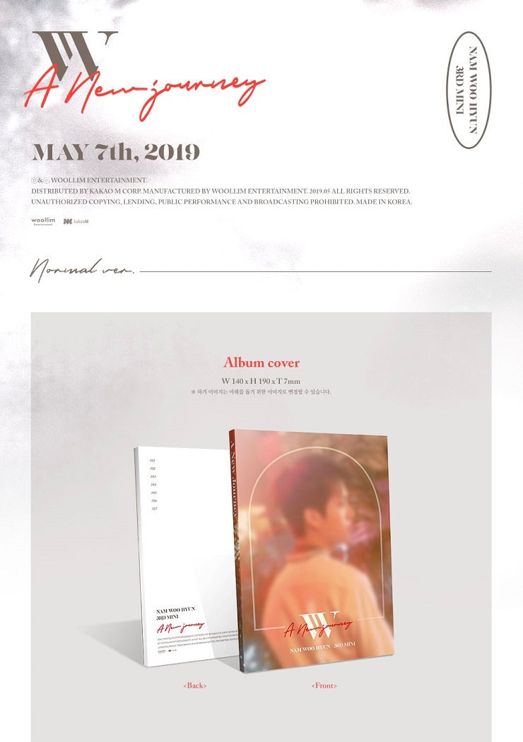 Nam Woo Hyun - A New Journey