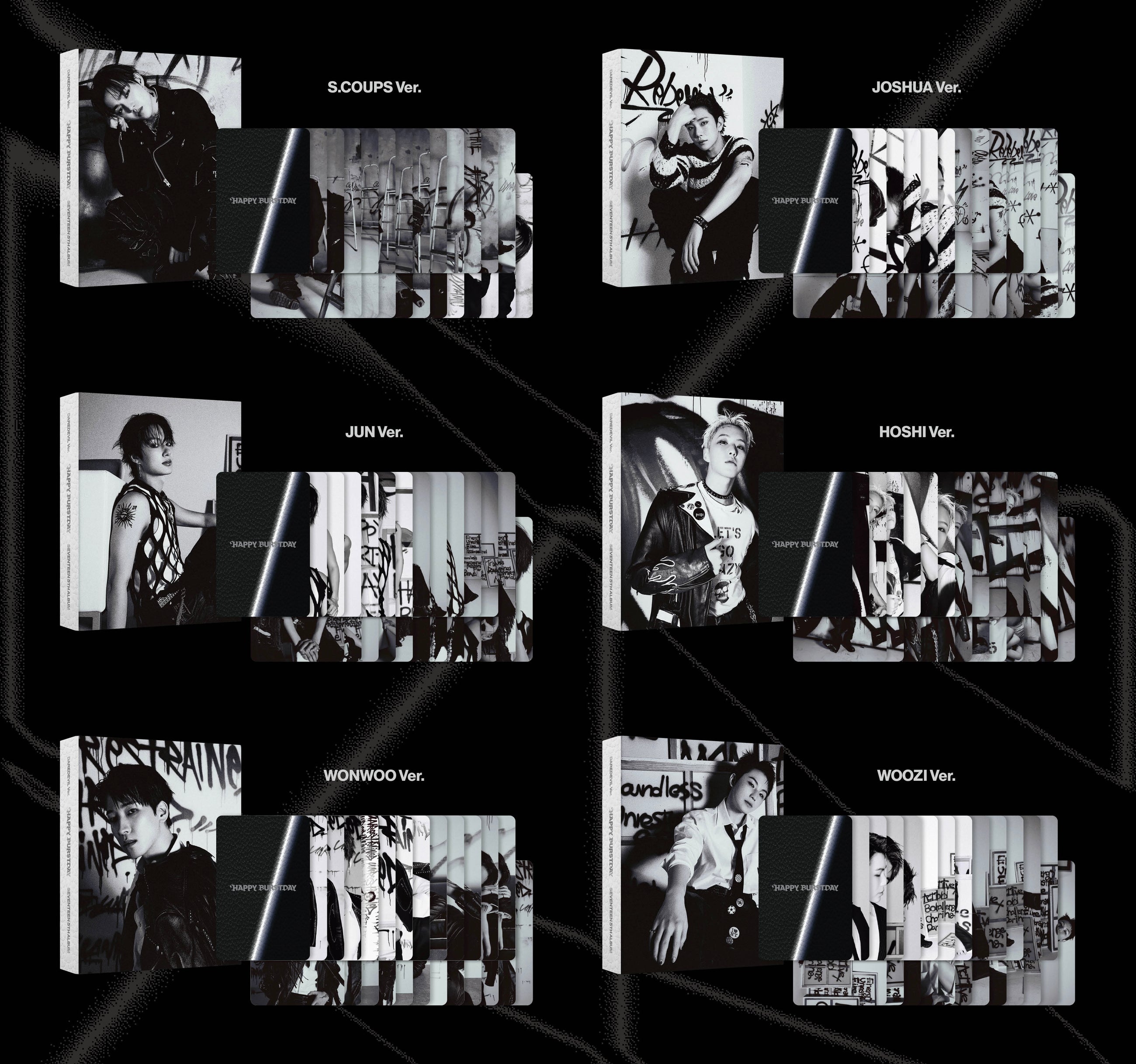 SEVENTEEN • HAPPY BURSTDAY (DAREDEVIL Ver.)