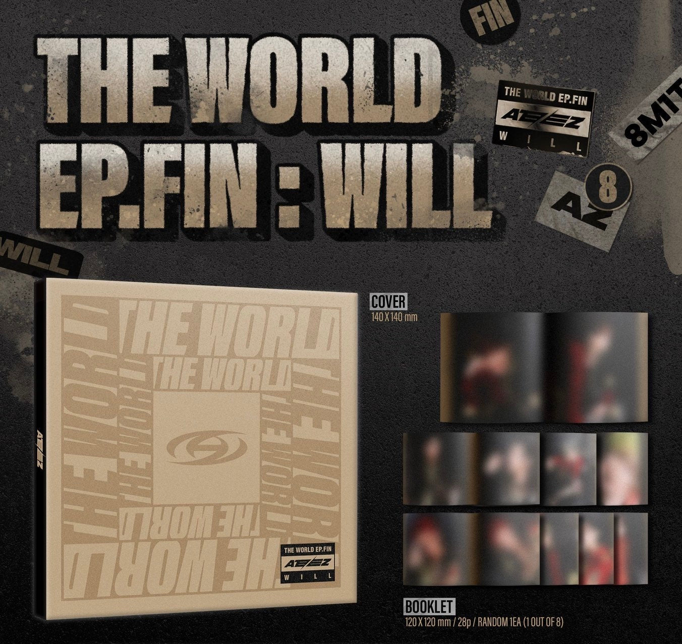 ATEEZ - The World Ep.Fin: Will (Digipack Ver.)