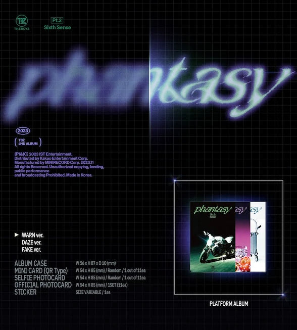 THE BOYZ • PHANTASY Pt.2: Sixth Sense