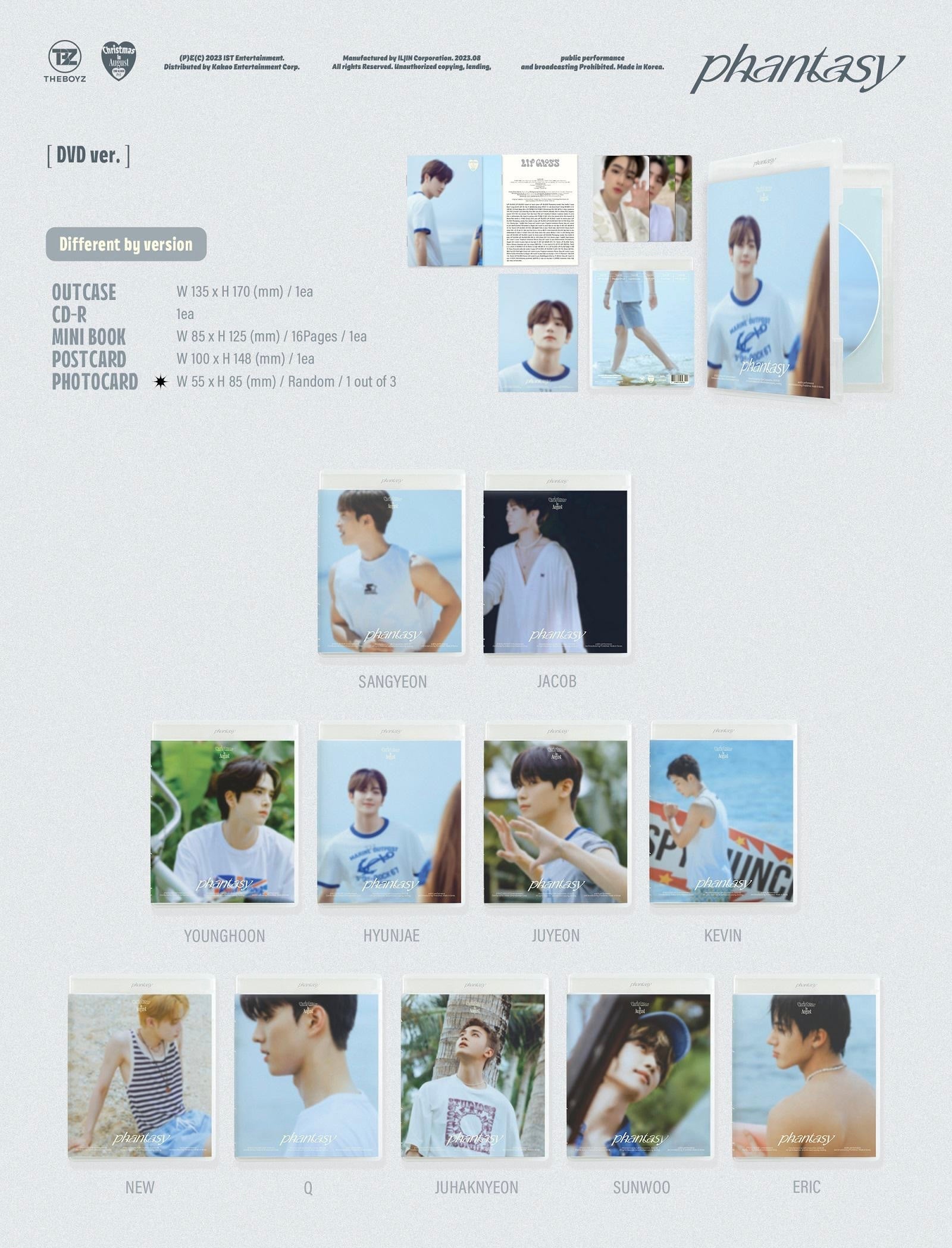 THE BOYZ • PHANTASY Pt.1: Christmas in August (DVD ver.)