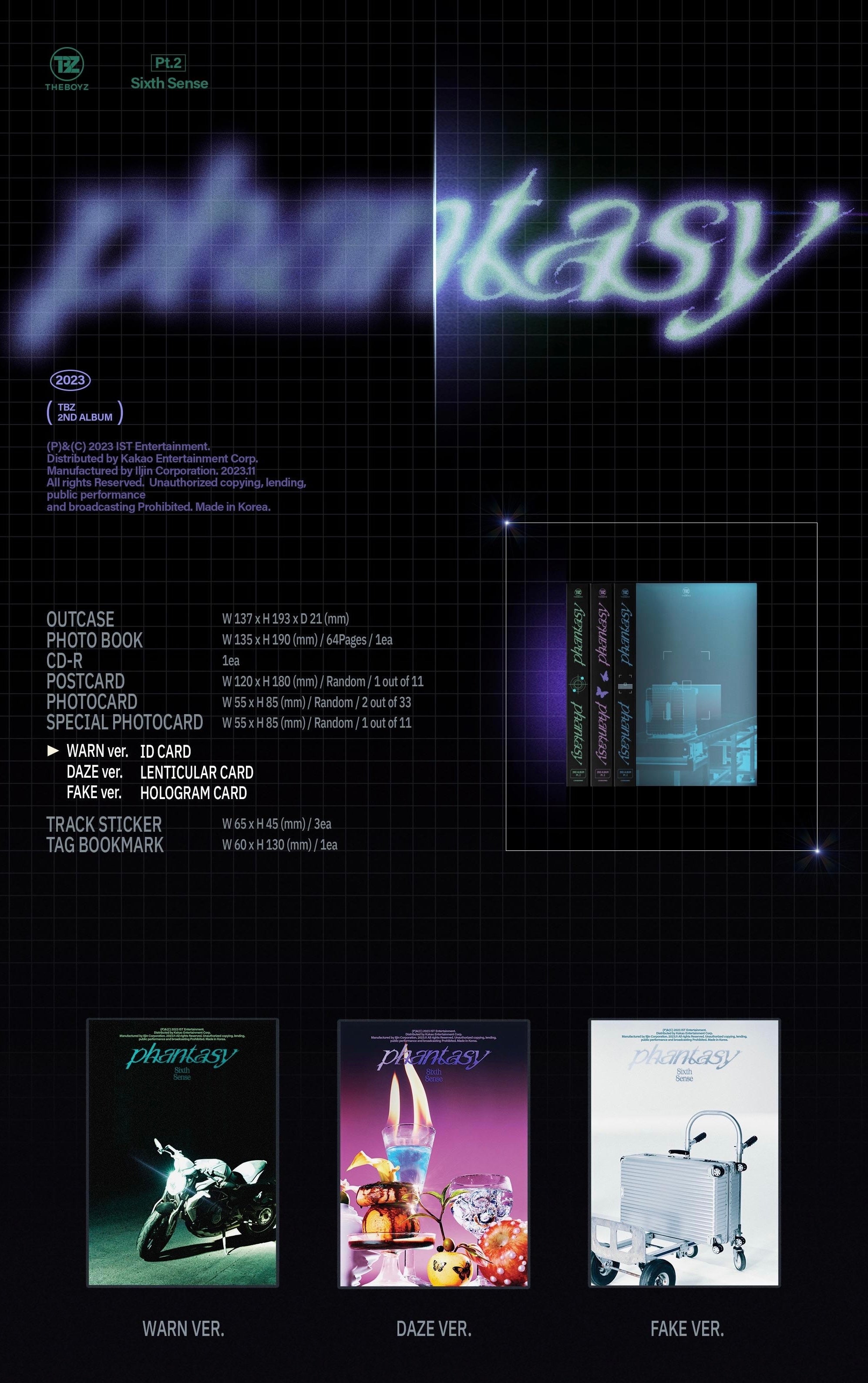 THE BOYZ • PHANTASY Pt.2: Sixth Sense