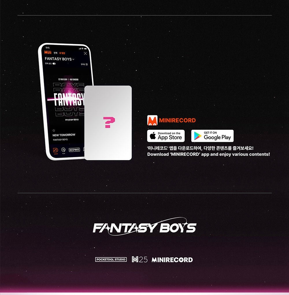 FANTASY BOYS - NEW TOMORROW