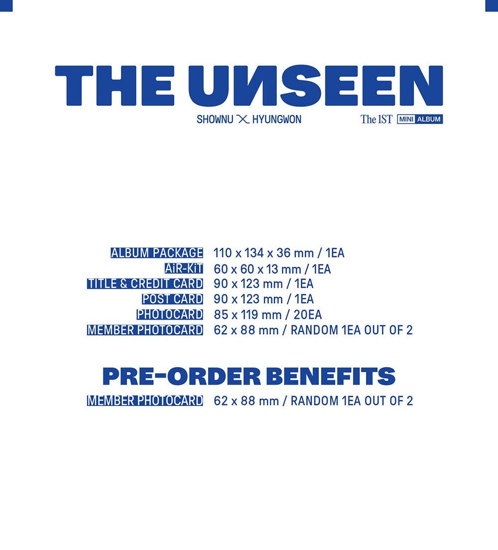 MONSTA X : Shownu X Hyungwon • The Unseen