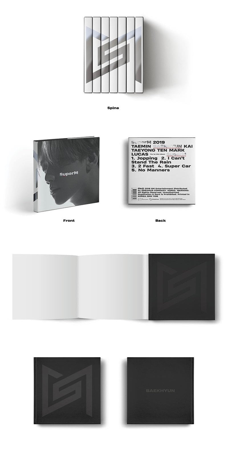 SuperM - The 1st Mini Album