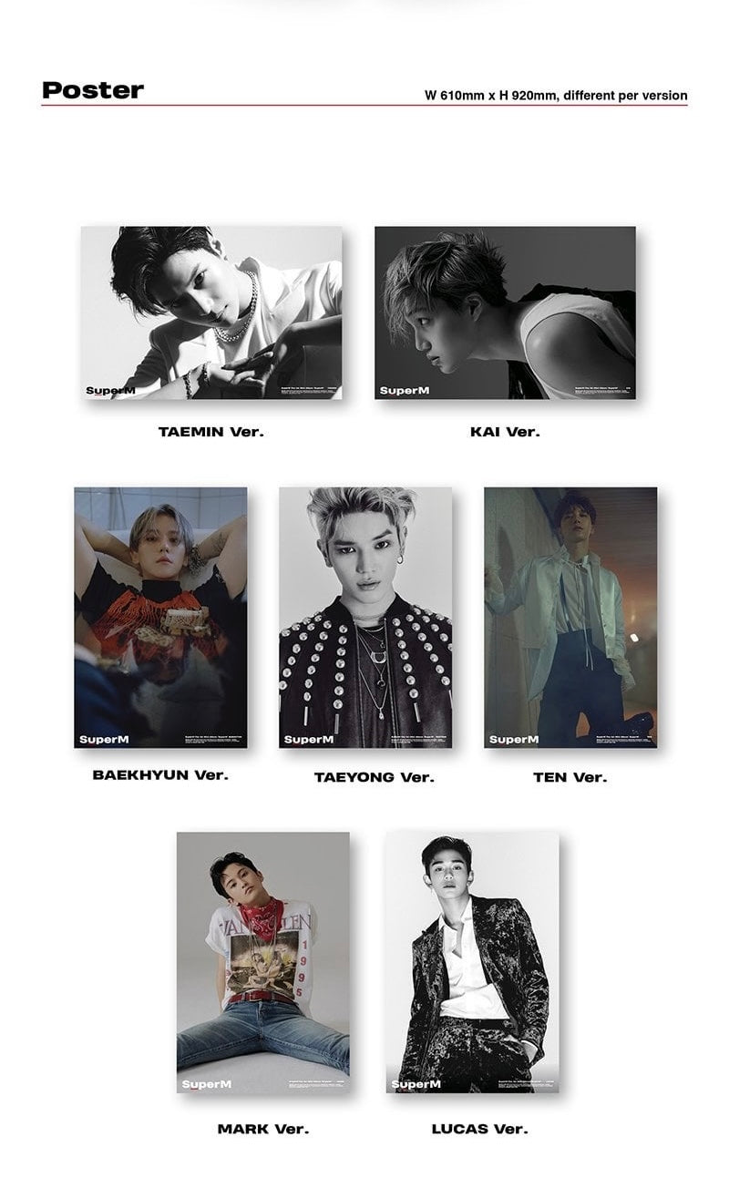 SuperM - The 1st Mini Album