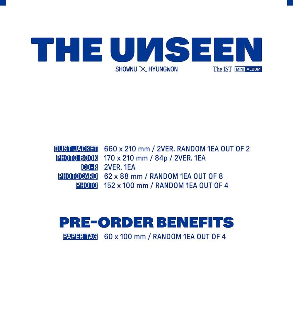MONSTA X : Shownu X Hyungwon • The Unseen