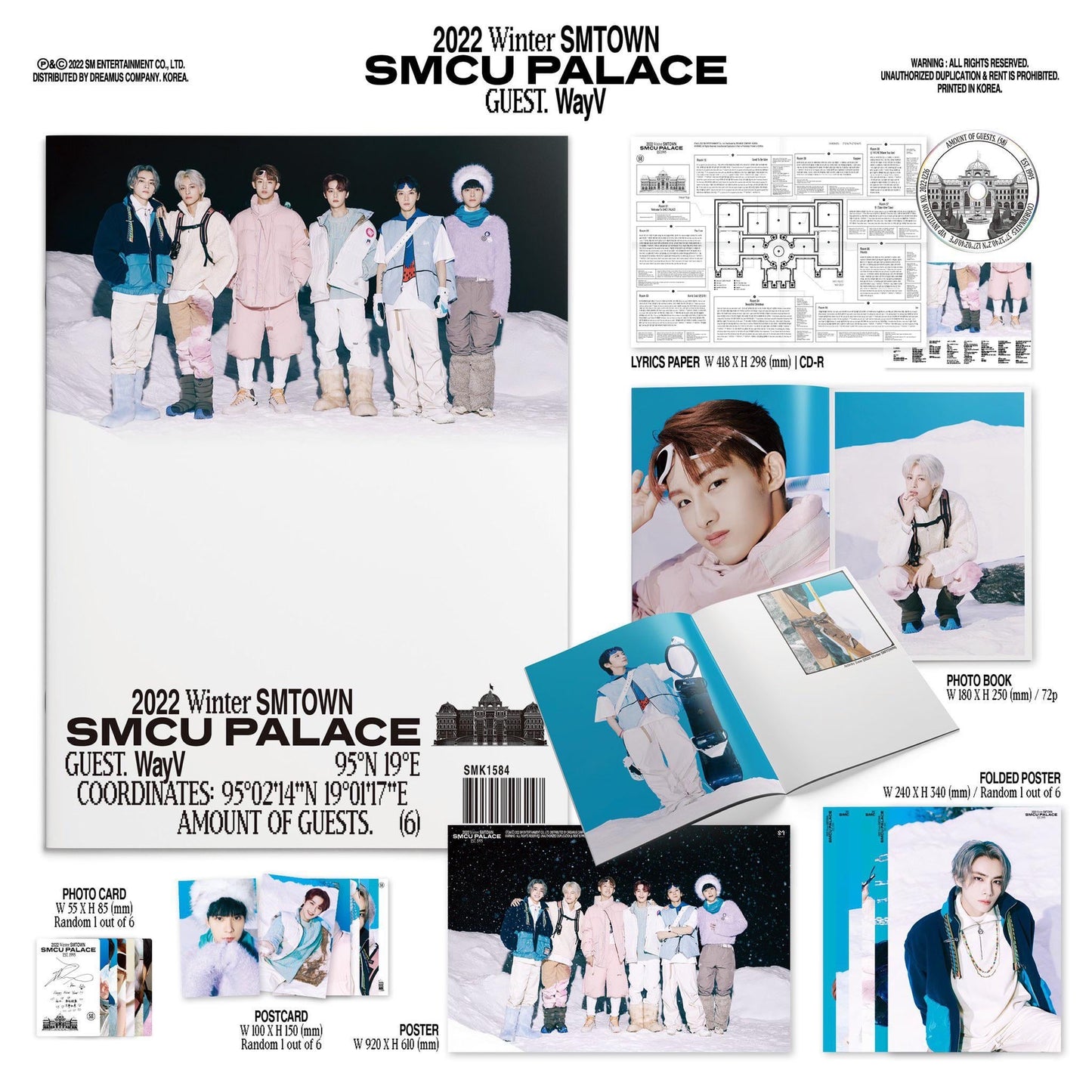 WayV - 2022 Winter SMTOWN : SMCU PALACE