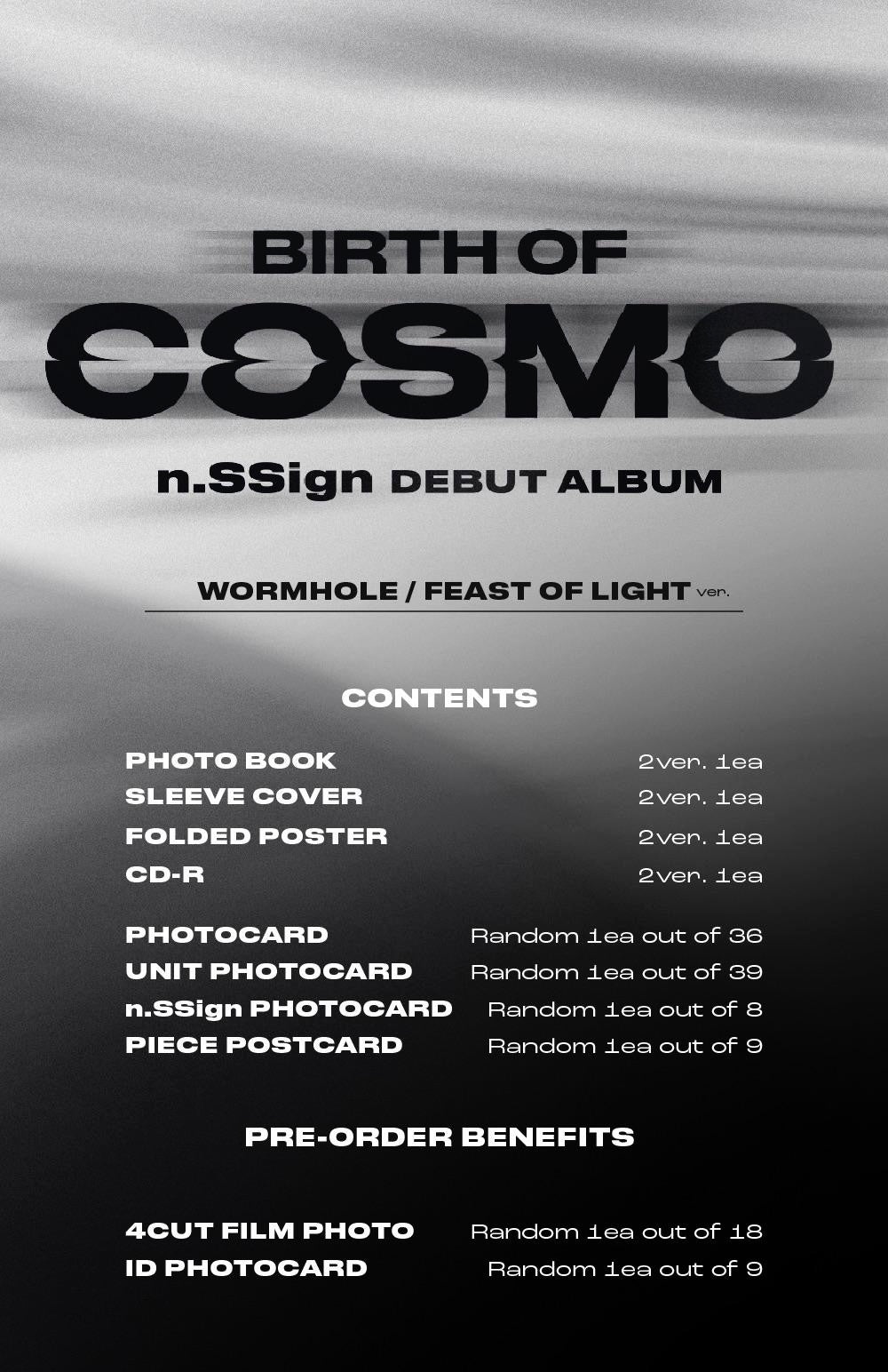 n.SSign - BIRTH OF COSMO