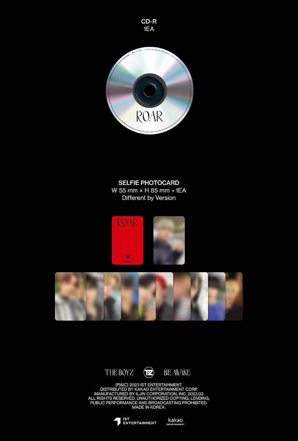 THE BOYZ • Be Awake ‘ROAR’ (Jewel Case Ver.)