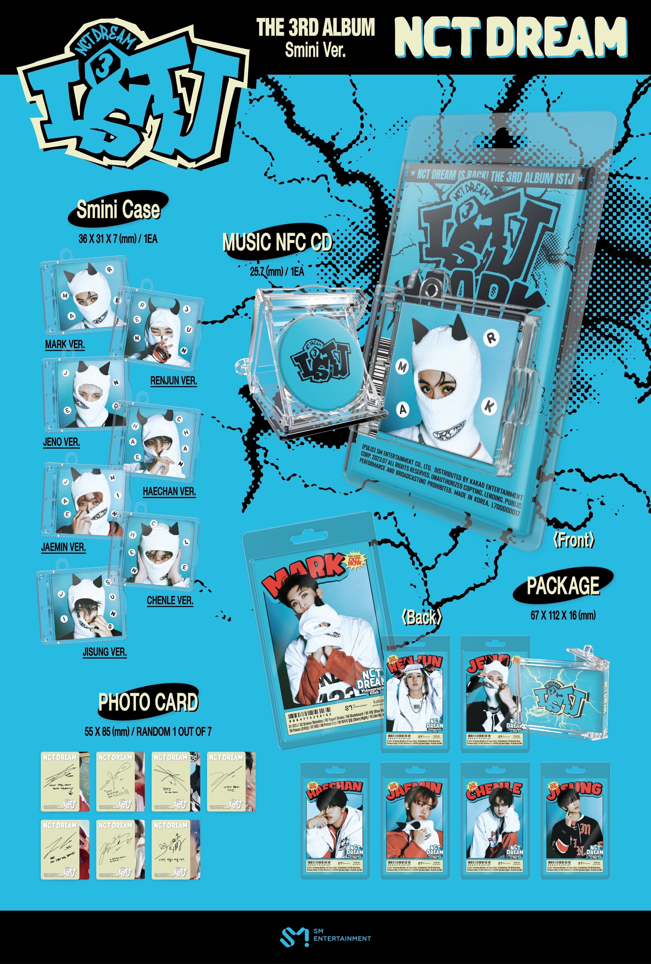 NCT DREAM • ISTJ (QR / SMini Ver.)