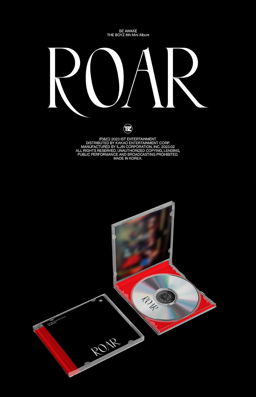 THE BOYZ • Be Awake ‘ROAR’ (Jewel Case Ver.)