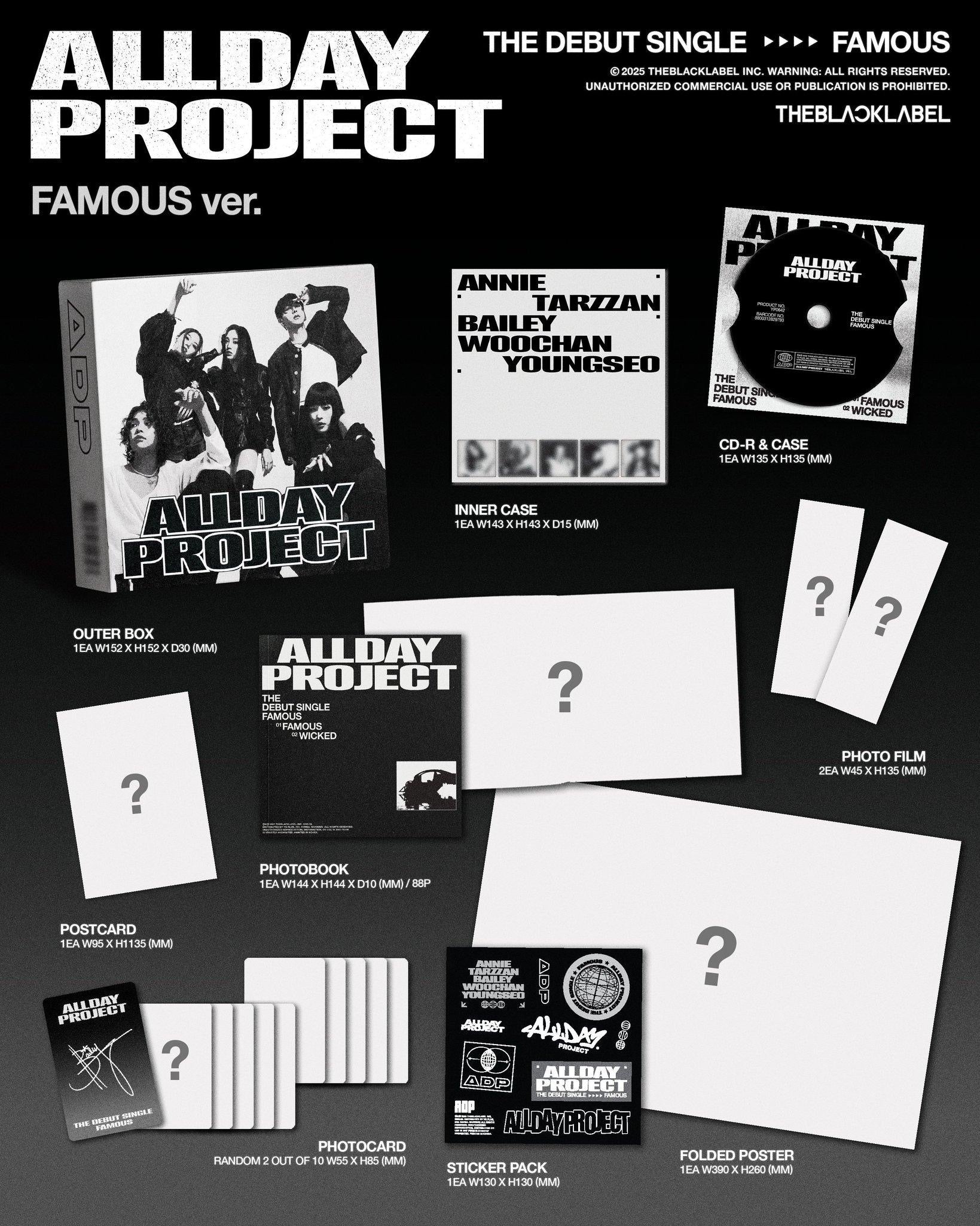 ALLDAY PROJECT • FAMOUS