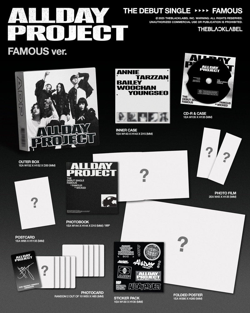ALLDAY PROJECT • FAMOUS