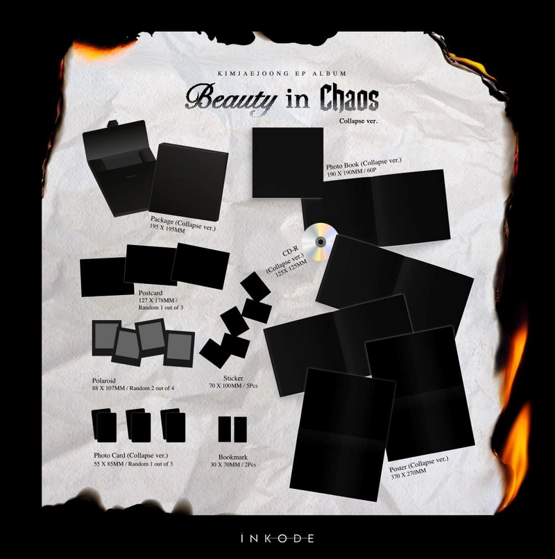 Kim Jae Joong • Beauty in Chaos [PREORDER]