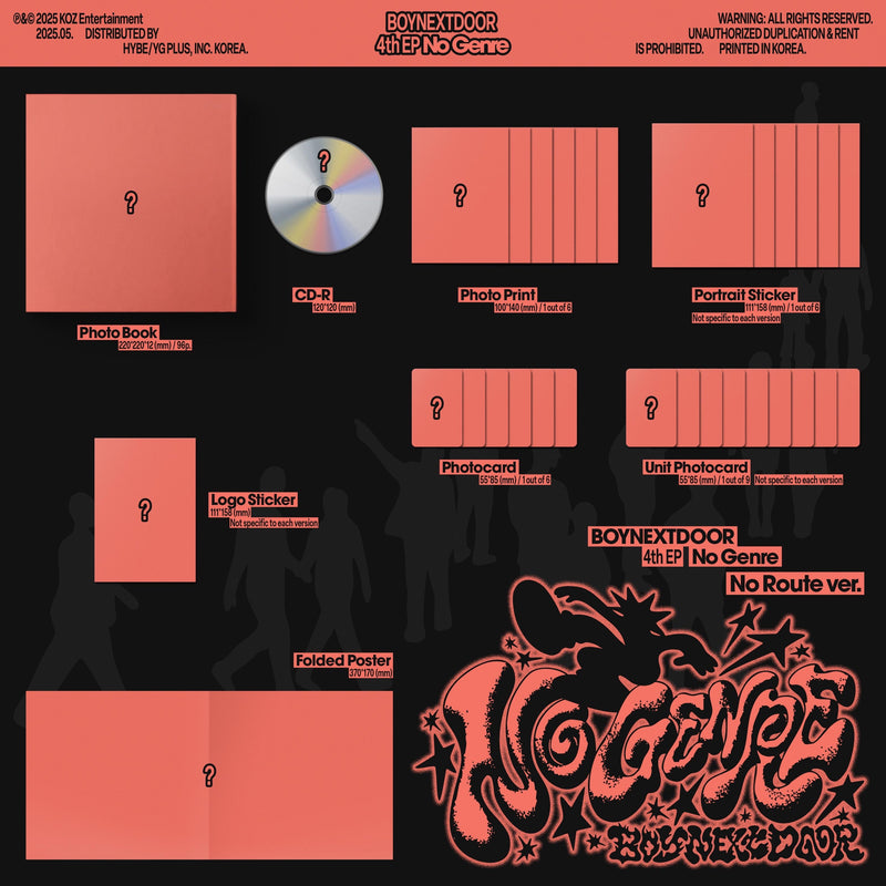 BOYNEXTDOOR • No Genre [PREORDER]