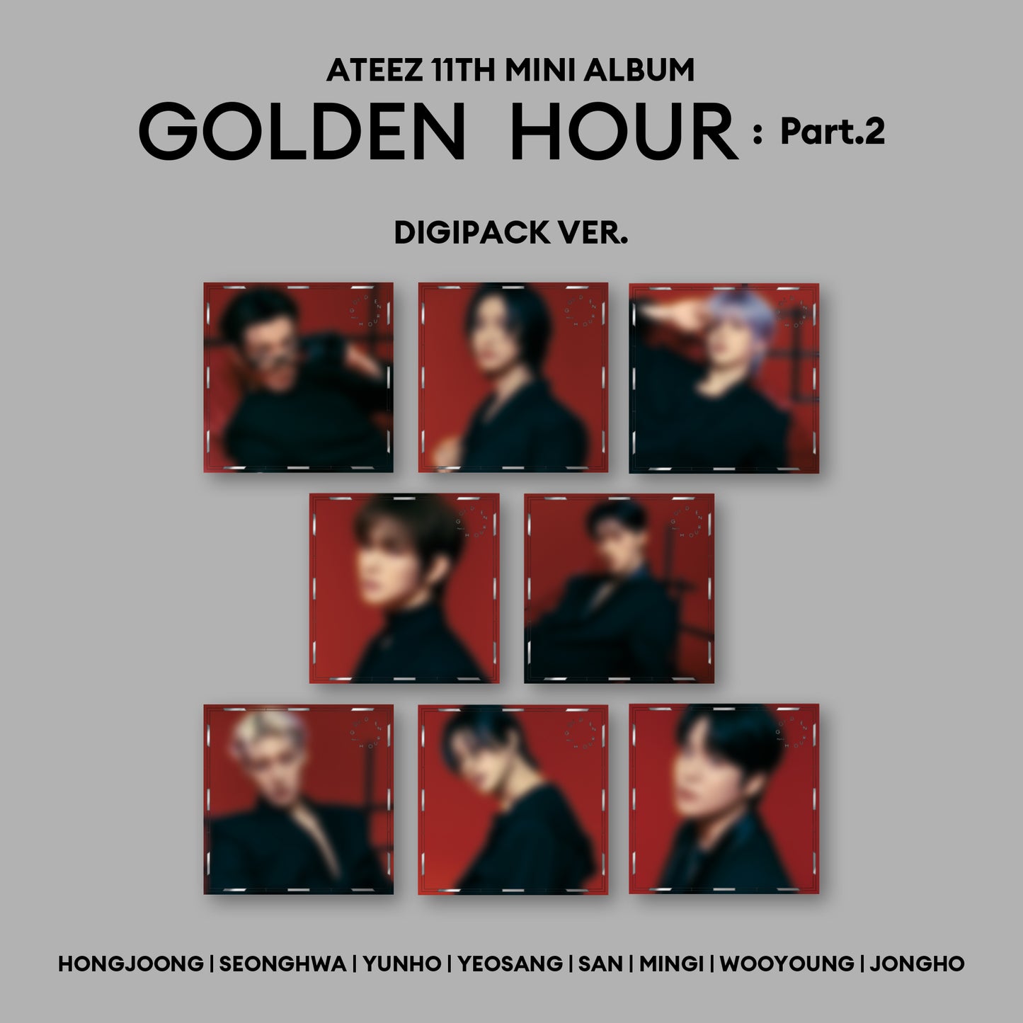 ATEEZ • GOLDEN HOUR: Part.2 (Digipack Ver.)