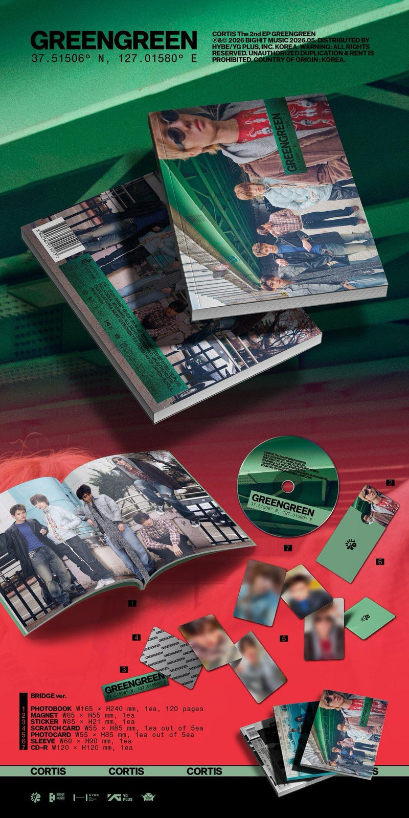CORTIS • GREENGREEN [PREORDER]