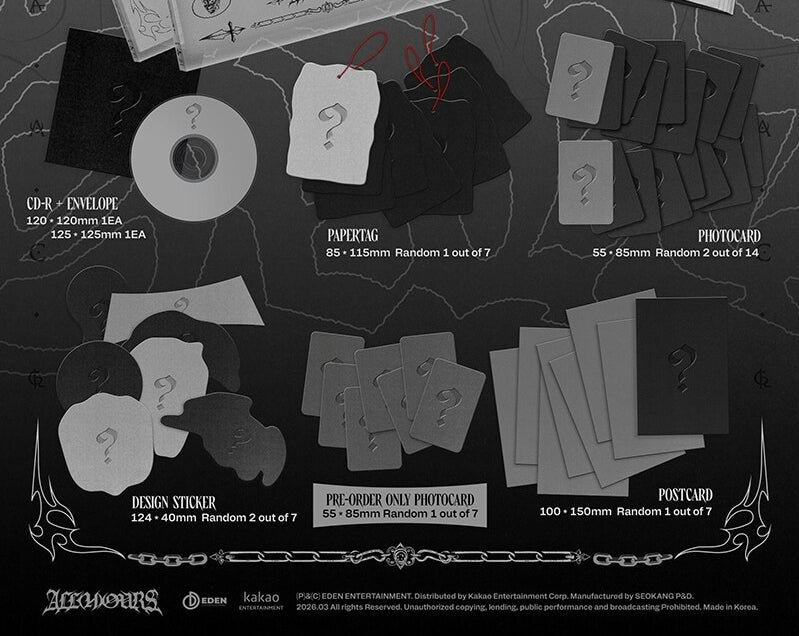 ALL(H)OURS • NO DOUBT [PREORDER]