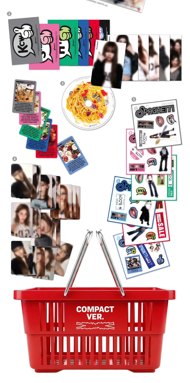 LE SSERAFIM • SPAGHETTI (Compact Ver.)