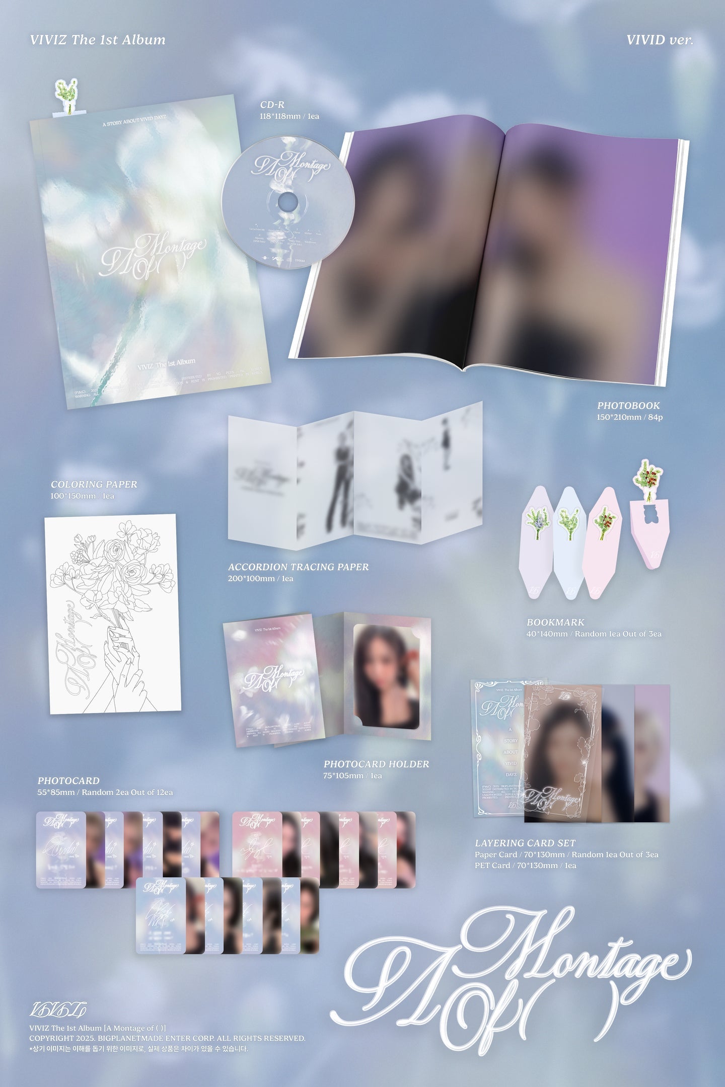 VIVIZ • The 1st Album: A Montage Of ( )