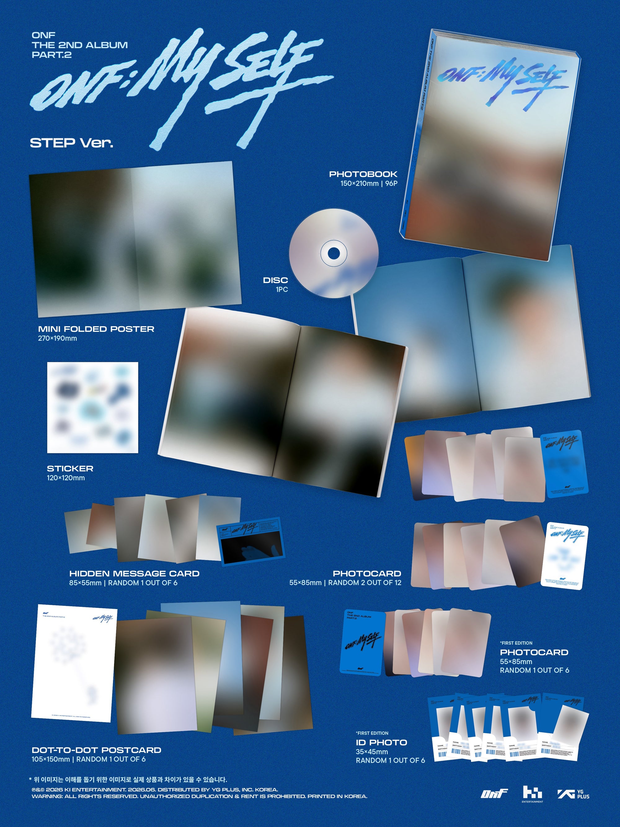 ONF • ONF: MY SELF [PREORDER]