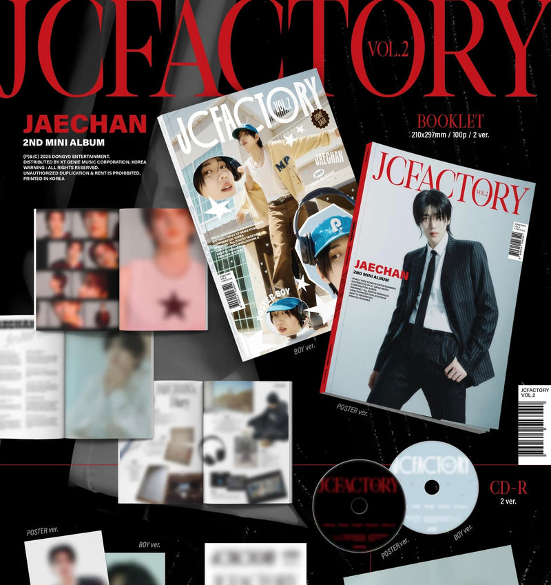 Jaechan • JCFACTORY vol.2 [PREORDER]