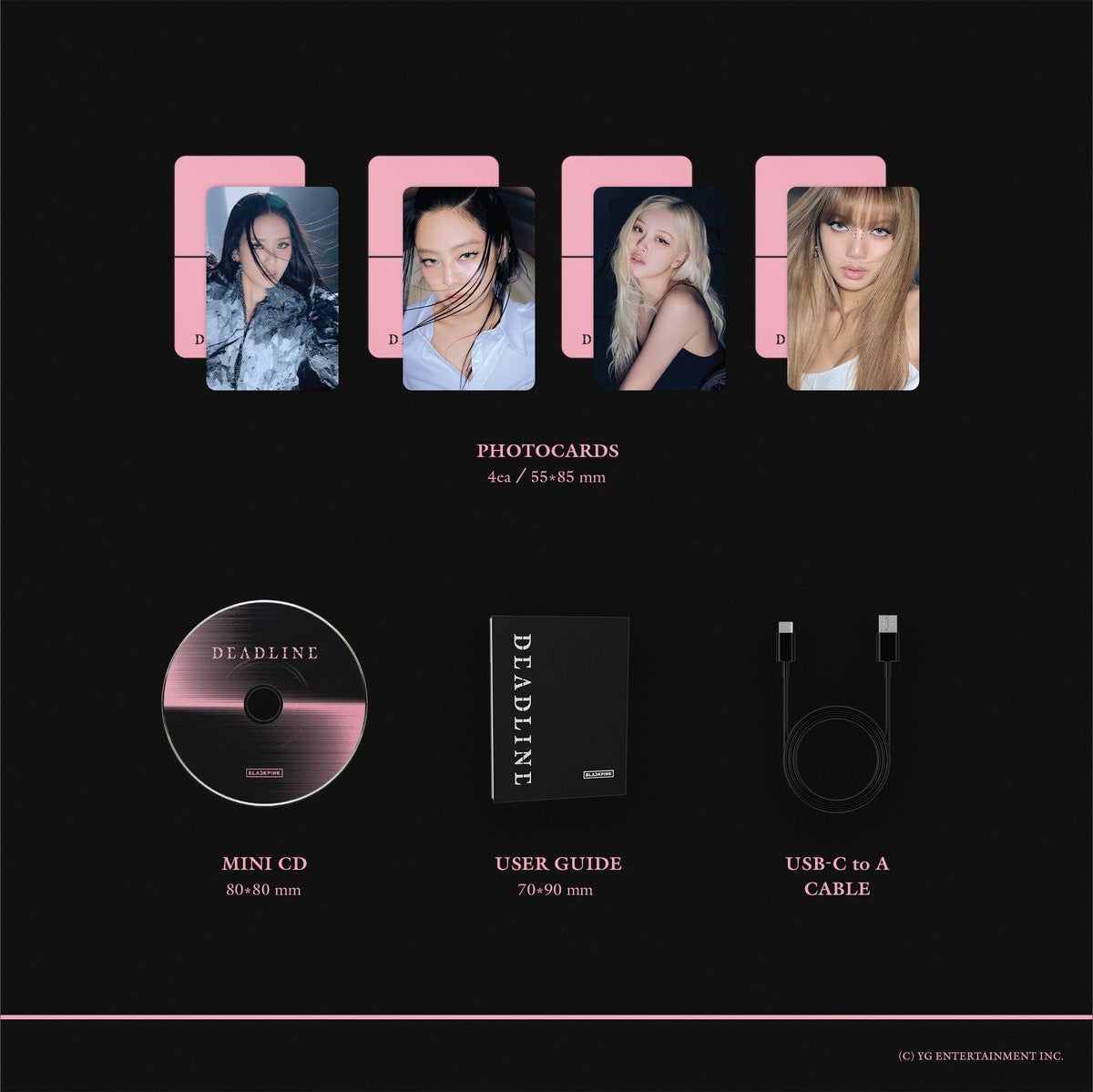 BLACKPINK • DEADLINE (MOOD LIGHT ver.) [2nd PREORDER]