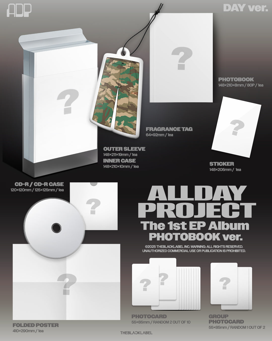 ALLDAY PROJECT • The 1st EP Album [PREORDER]