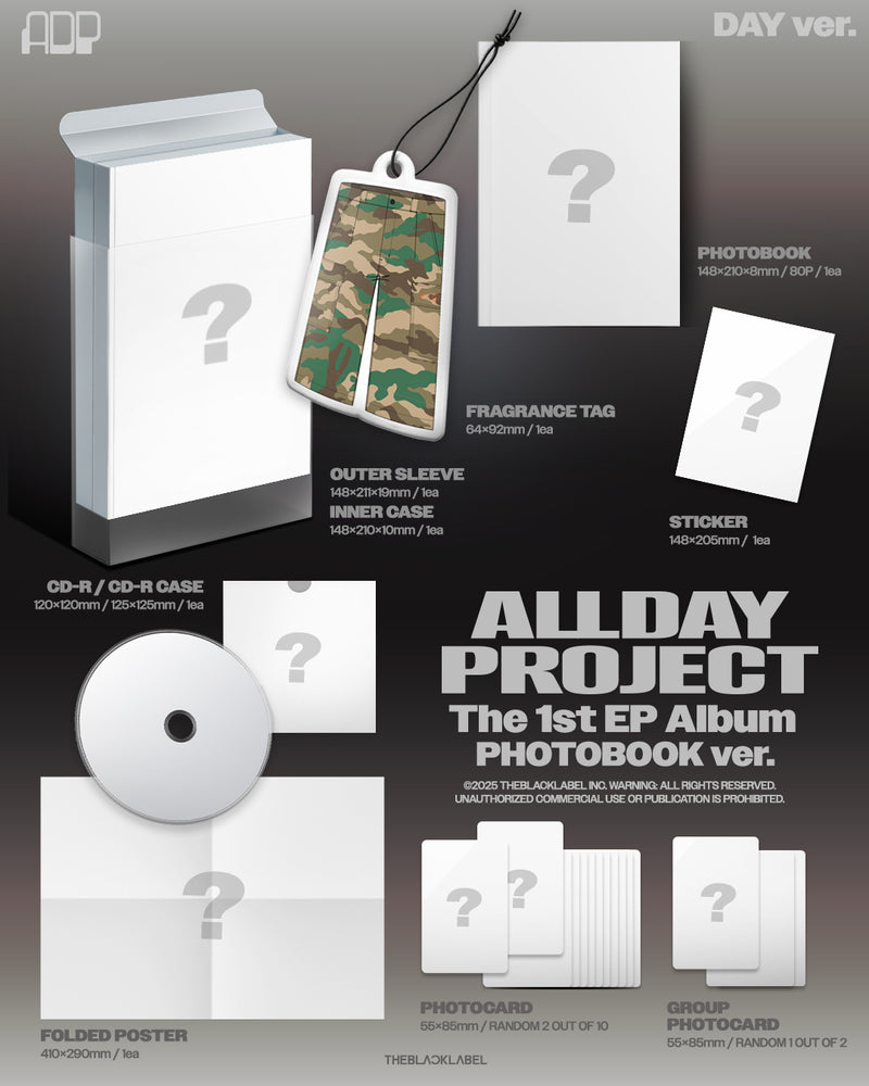 ALLDAY PROJECT • The 1st EP Album [PREORDER]