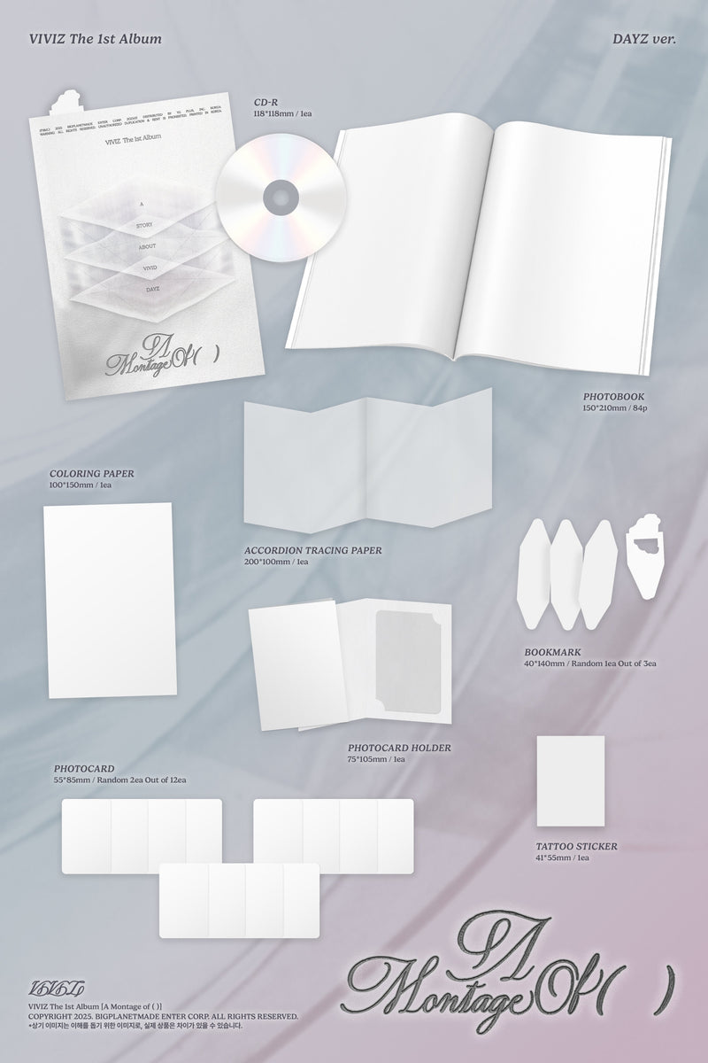 VIVIZ • The 1st Album: A Montage Of ( ) [PREORDER]