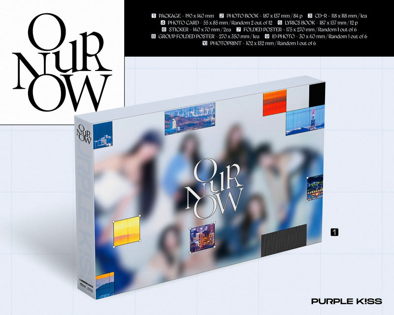 PURPLE KISS • OUR NOW [PREORDER]