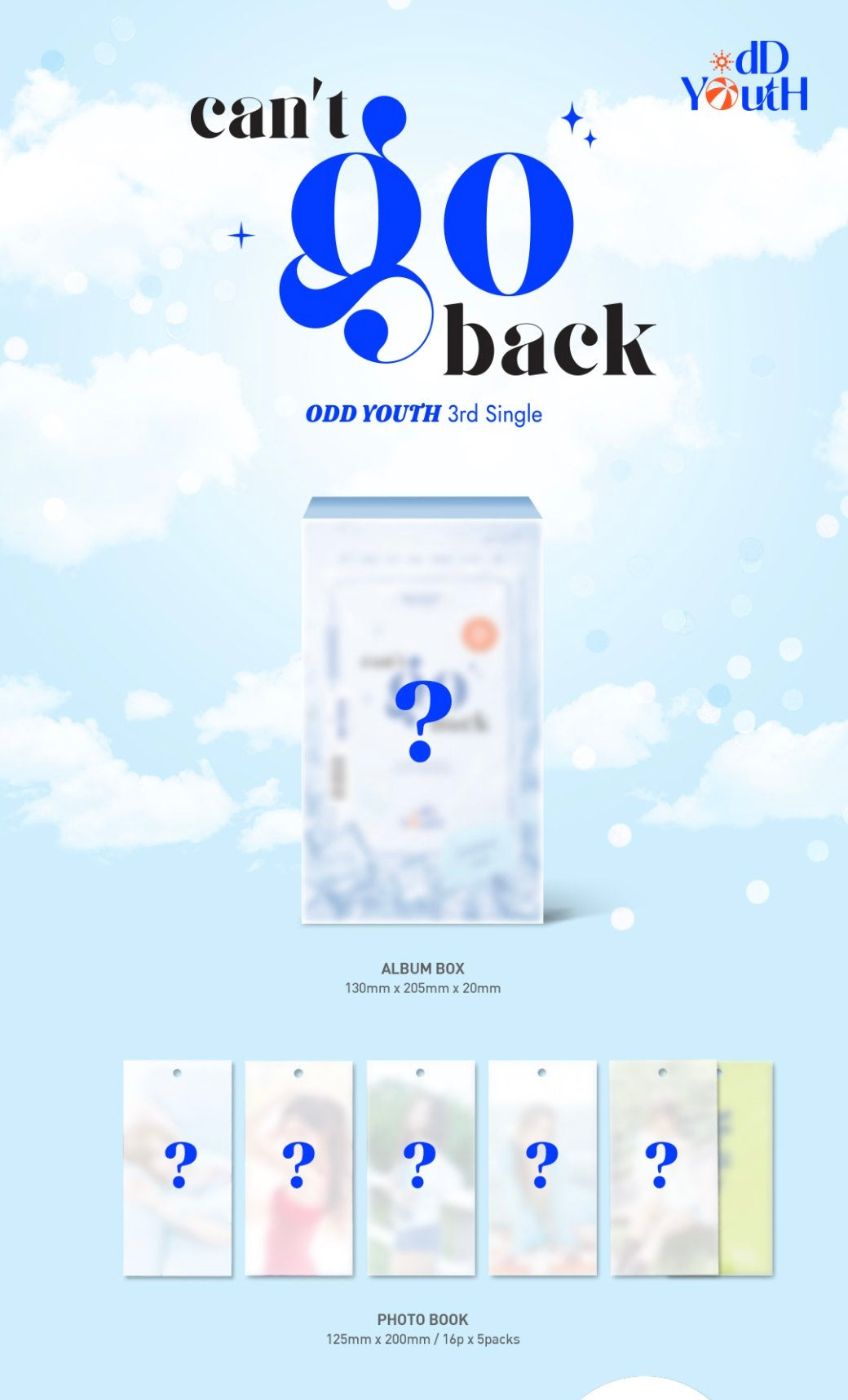 ODD YOUTH • Can’t Go Back [PREORDER]