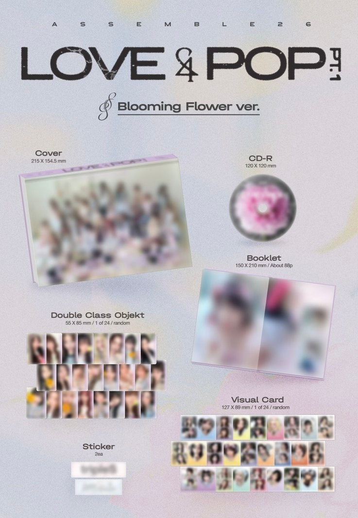 tripleS • ASSEMBLE26 ‘LOVE&POP’ pt.1 [PREORDER]
