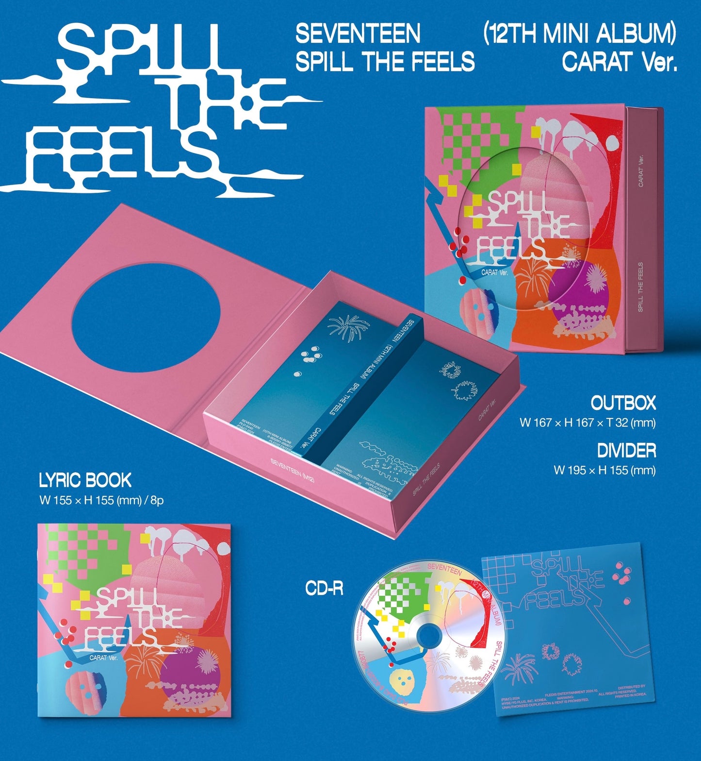 SEVENTEEN • SPILL THE FEELS (Carat Ver.) [PREORDER]