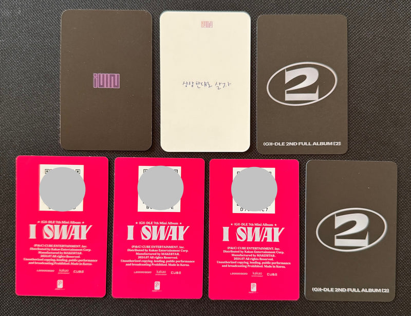 i-dle (Photocards)